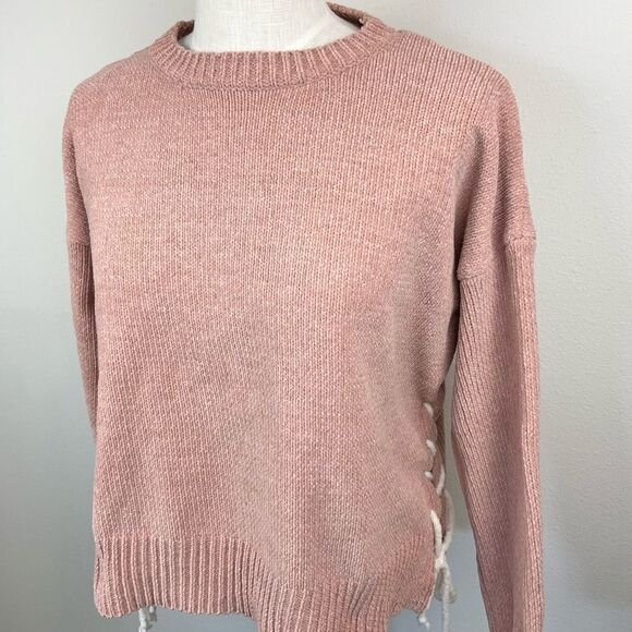 Pol Side Lace-Up Sweater - Picture 2 of 6